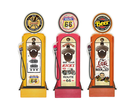 Metal & Mdf Bottle Opener 15x37.5cm 3 Asst In Australia - Darrahopens