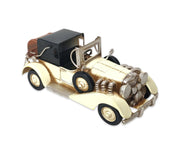 Bulk 4 Metal Vintage Convertible Car 20.5x8.5x8cm In Australia - Darrahopens