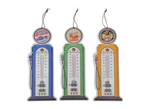 Bulk 12 Metal Thermometer Wall Hanging 15x38cm In Australia - Darrahopens
