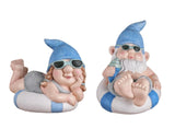 Bulk 4 Magnesia Poolside Gnome 31.5x20.5x24cm 2 Asst In Australia - Darrahopens