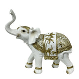 Bulk 4 Extra Large Resin Gold Palm Elephant In Australia - Darrahopens