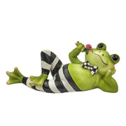 Bulk 6 Polyresin Lying Frog Decor In Australia - Darrahopens