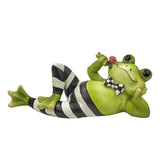 Bulk 6 Polyresin Lying Frog Decor In Australia - Darrahopens