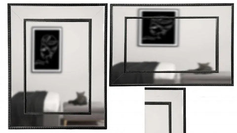 Luke Traditional Mirror Black In Australia - Darrahopens