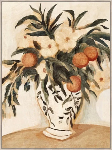 Orange Bloom Artwork In Australia - Darrahopens