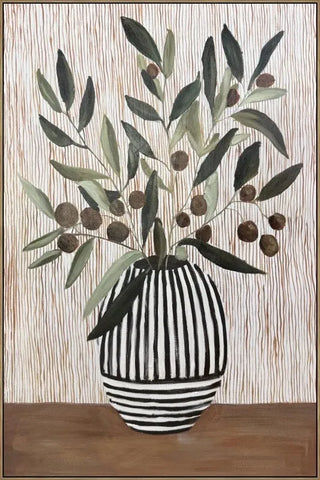 Olives in the Vase Tonal Artwork In Australia - Darrahopens