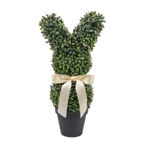Bulk 4 Artificial Bunny Shaped Topiary Tree 15x47cm In Australia - Darrahopens