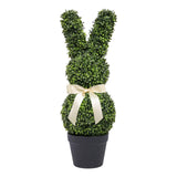 Bulk 2 Artificial Bunny Shaped Topiary Tree 23x65cm In Australia - Darrahopens