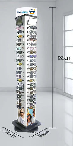 Mdf Display Rack For Glasses 39x186cm (hold 84) 1/1 In Australia - Darrahopens
