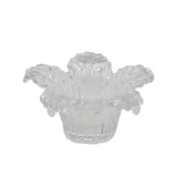 Clear Glass Candle Holder Flower Shape 12.5x6cm In Australia - Darrahopens