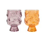Bulk 24 Coloured Dachshund Glass Candle 7.7x7.7x10.5cm 2 Asst In Australia - Darrahopens