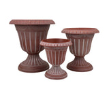 Bulk 6 Fluted Urn Planter W Base 41tdx29bdx46hcm In Australia - Darrahopens