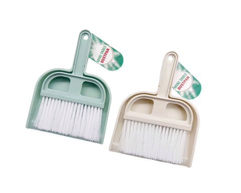 Bulk 24 Plastic Table Dustpan Set 16.5x22cm 2 Asst In Australia - Darrahopens
