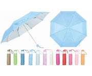 Bulk 12 Colourful Collapsible Umbrella Mannual Open 53.5cm 12 Asst In Australia - Darrahopens