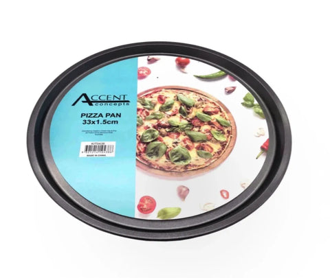 Bulk 12 Pizza Pan Lge 33x1.5cm