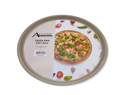 Bulk 12 Champagne Gold Pizza Pan With Holes 33x1.5cm In Australia - Darrahopens
