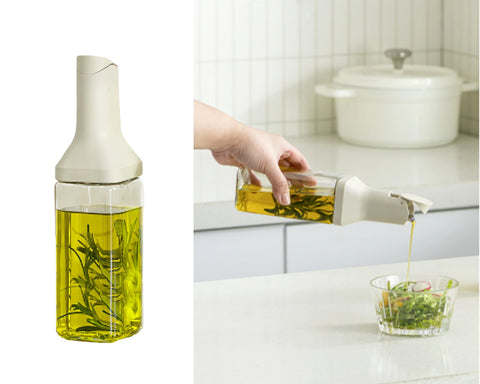 Bulk 12 Glass Oil Dispenser W Auto Flip 350ml In Australia - Darrahopens