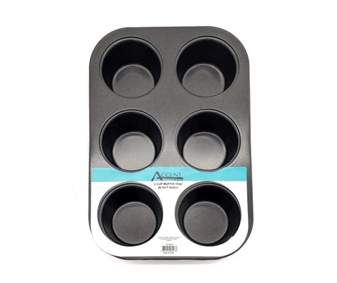 Bulk 12 6 Cup Muffin Tray 26.5x17.5x3cm In Australia - Darrahopens