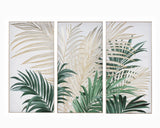 Bulk 3 Tropical Leave Wallart 50x100cm 3 Asst In Australia - Darrahopens