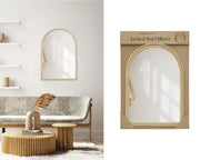 Bulk 2 Ps Arched Wall Mirror 60x90cm In Australia - Darrahopens