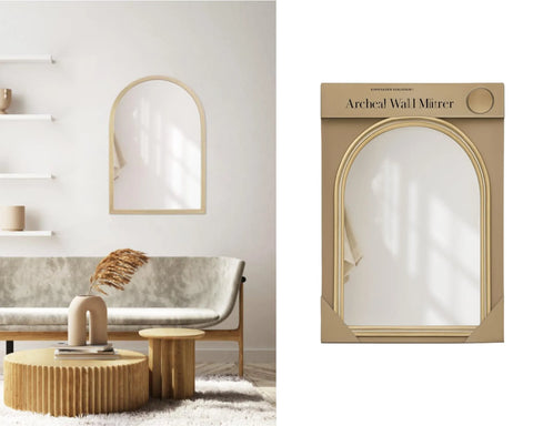 Bulk 2 Ps Arched Wall Mirror 60x90cm In Australia - Darrahopens