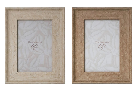 Bulk 24 Ps Photo Frame Oslo Natural 10x15cm 4x6in 2 Asst In Australia - Darrahopens