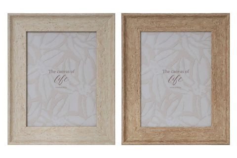 Bulk 24 Ps Photo Frame Oslo Natural 13x18cm 5x7in 2 Asst In Australia - Darrahopens