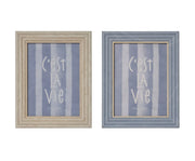 Bulk 24 Ps Photo Frame Provence Layered 13x18cm 5x7in 2 Asst In Australia - Darrahopens