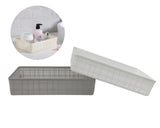 Bulk 24 Plastic Rect Storage Tray 32x23x6.8cm 2 Asst In Australia - Darrahopens