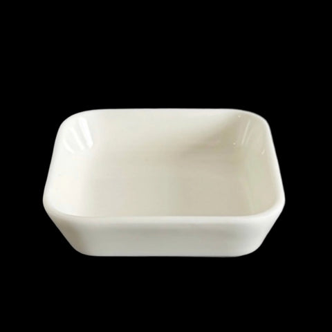 Bulk 48 White Fine Bone China Square Sauce Dish In Australia - Darrahopens