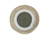 Bulk 24 Paper Rope Round Placemat 30cm In Australia - Darrahopens