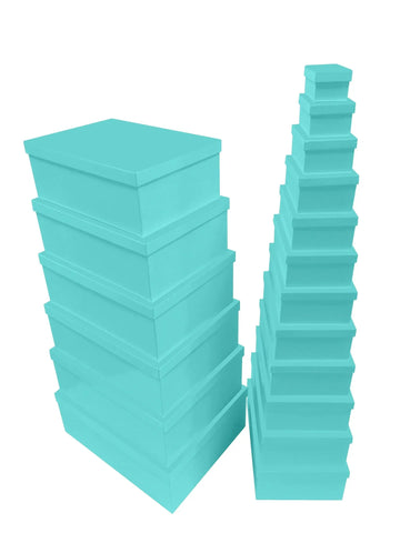Bulk 2 Tiffany Green Gift Box 43x34x16cm Set Of 18 In Australia - Darrahopens