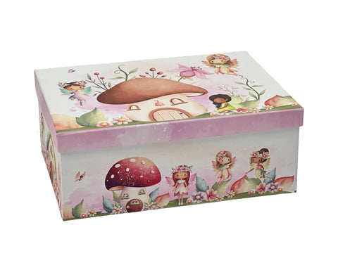 Bulk 2 Mushroom & Angel Gift Box Set 18 43x34x16cm In Australia - Darrahopens