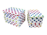 Bulk 2 Rainbow Polka Dots Gift Box Set 18 43x34x16cm In Australia - Darrahopens
