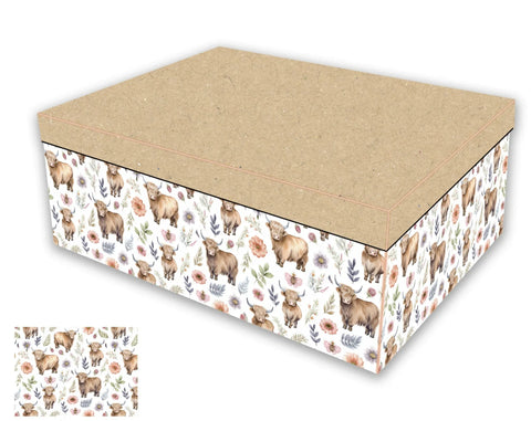 Bulk 2 Elegant Cow Pastures Gift Box Set 18 43x34x16cm In Australia - Darrahopens