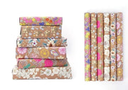 Bulk 50 Kraft Paper Floral Gift Wrap 70cmx2m 38mm Core In Australia - Darrahopens