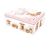 Bulk 2 Pink Highland Cow Gift Box Set 18 43x34x16cm In Australia - Darrahopens