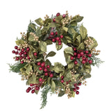 Bulk 4 Xmas Berry Luxe Wreath 50cm In Australia - Darrahopens