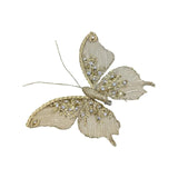 Bulk 24 Xmas Champange Gold Butterfly 17cm In Australia - Darrahopens