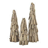 Bulk 6 Xmas Rustic Tree Deco Sml 15x40cmh In Australia - Darrahopens