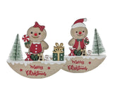 Bulk 24 Xmas Mdf Gingerbread Deco 14x15cm 2 Asst In Australia - Darrahopens
