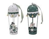Bulk 12 Xmas Metal Air Balloon Hanger 6x5x16cm 2 Asst In Australia - Darrahopens