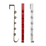Bulk 24 Xmas Metal Wreath Door Hanger 2.5x38cm 3 Asst