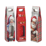 Xmas Single Wine Gift Box 8.8x38.5x8.3cm 3 Asst In Australia - Darrahopens