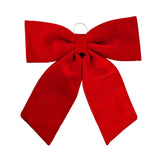 Bulk 12 Xmas Velvet Red Bow W Hanging Ring Xlrg 44cm In Australia - Darrahopens