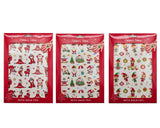 Bulk 36 Xmas tatto0 Stickers Foiled 11x16cm In Australia - Darrahopens