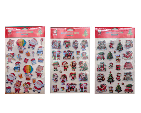 Bulk 36 Xmas Stickers 14.8x21cm In Australia - Darrahopens