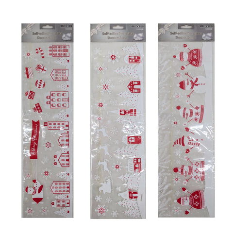 Bulk 24 Xmas Glass Decorations 14x50cm Asst