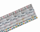 Bulk 50 Trendy Xmas Wrap 70cm X 5mtr Asst In Australia - Darrahopens