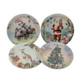 Bulk 48 Aussie Native Xmas Paper Plates 18cm pk10 4 Asst In Australia - Darrahopens